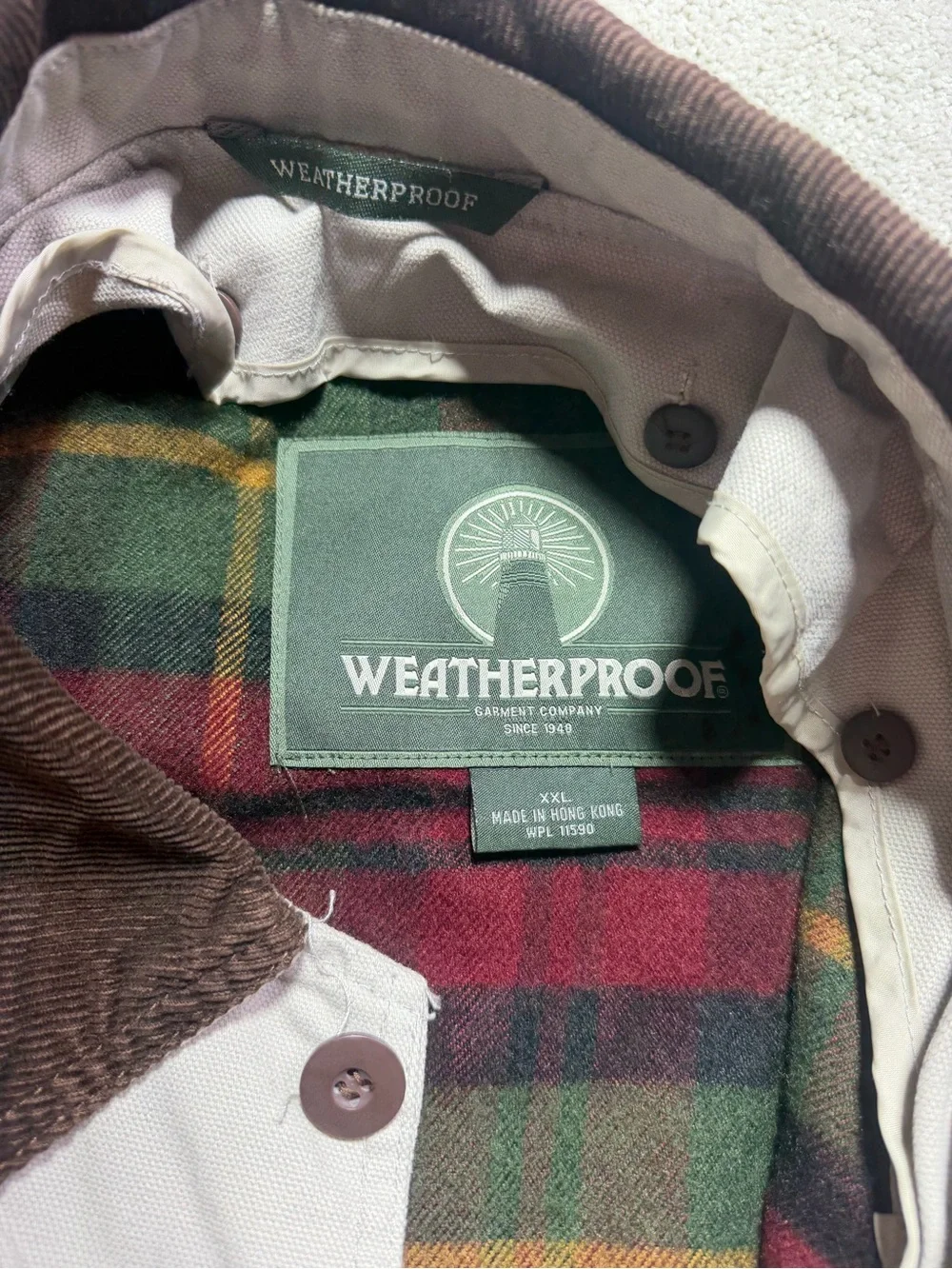 Weatherproof vintage barn style chore jacket Sz xxl